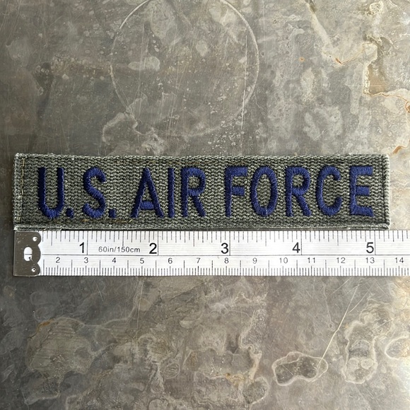 U.S. AIR FORCE embroidered tape patch - vintage - Picture 8 of 10